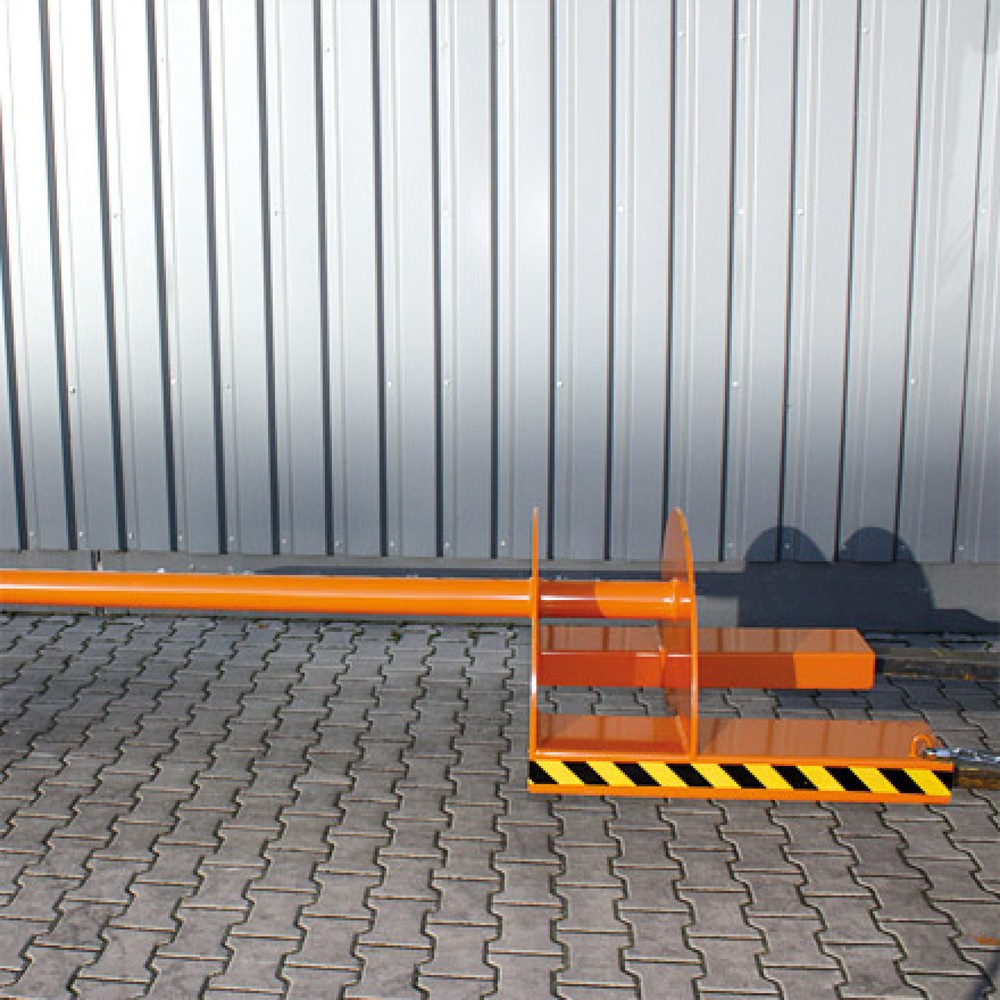 Produktabbildung Nr. 4: Eichinger® Support d’éperon sur bras de fourche 1 000 kg, longueur 2 800 mm, diamètre de l’éperon 85 mm, bleu gentiane