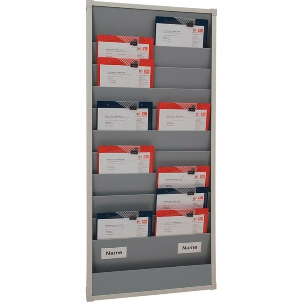 Illustration du produit: EICHNER Werkstattplaner, grau, H1282xB554xT76 mm, 2-reihig