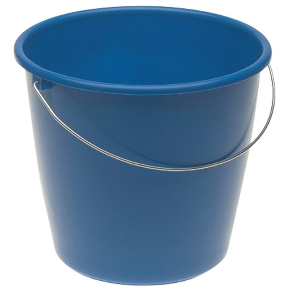 Produktabbildung: Eimer 5l Mischplastik farbig sortiert Metallbügel