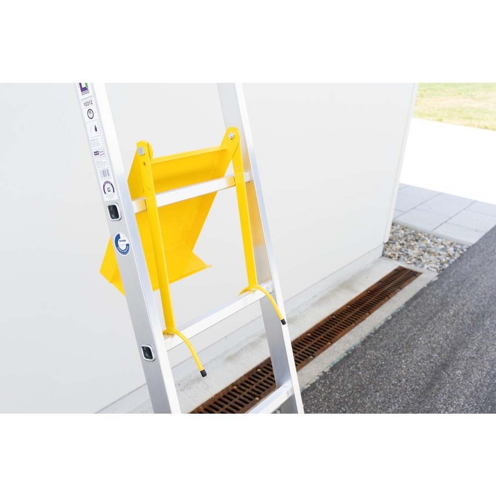 Produktabbildung Nr. 3: Einhängepodest R13 für Sprossenleitern RAL 1021