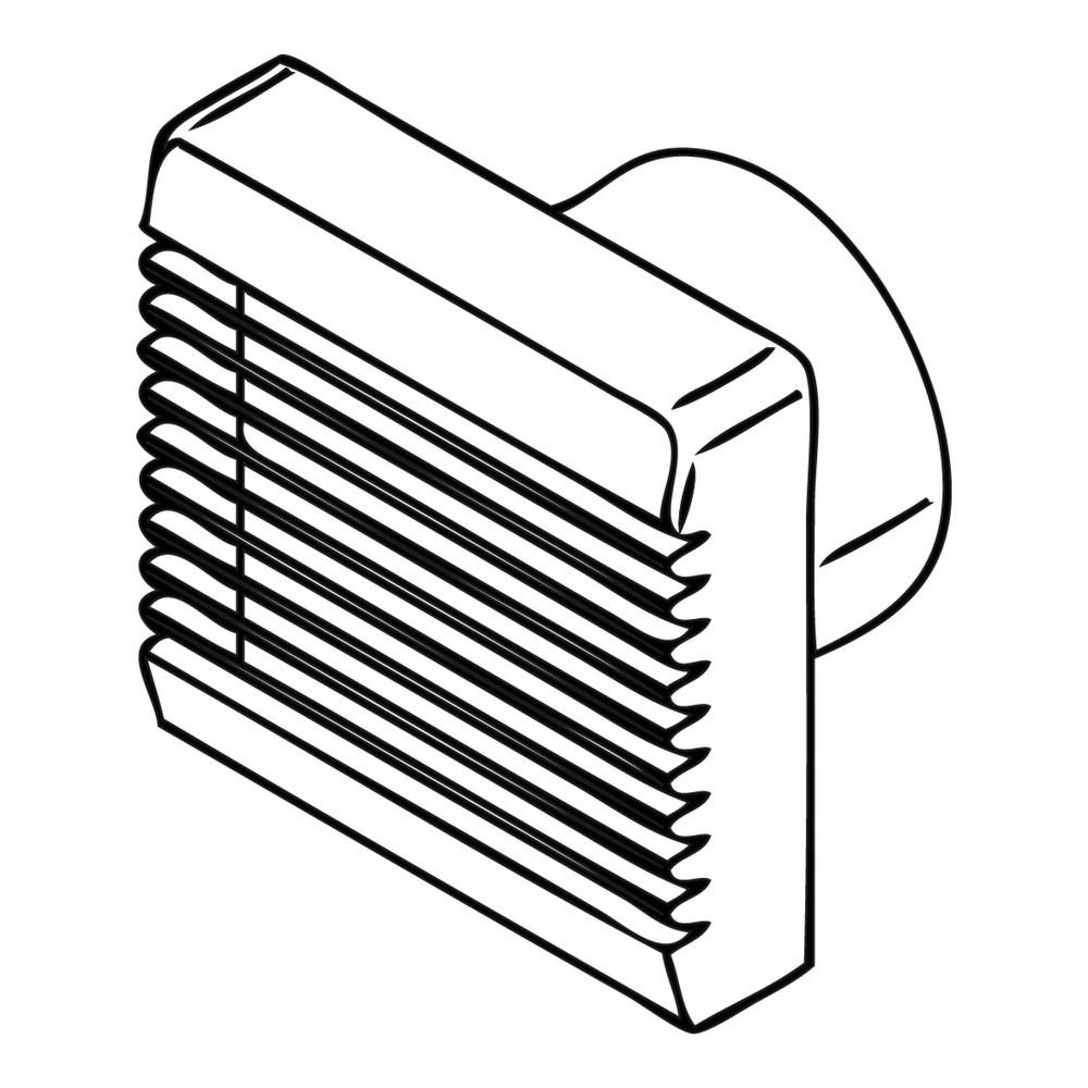 Produktabbildung: Elektro-Entlüfter, Förderleistung 95 m³/h für FLADAFI® Materialcontainer