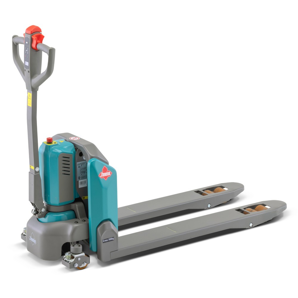 Produktabbildung: Elektro-Hubwagen Ameise® PTE 1.6, Tragfähigkeit 1.600 kg, Gabellänge 1.000 mm