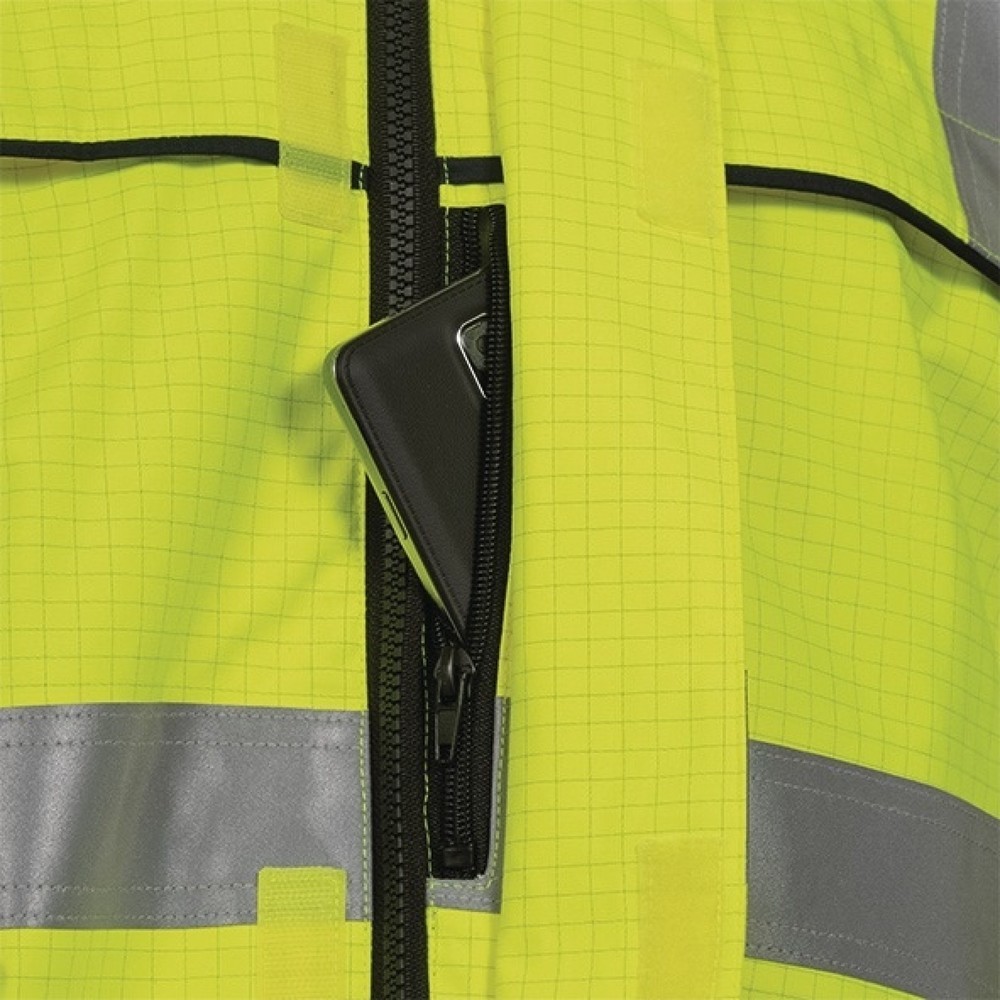 Produktabbildung Nr. 4: ELYSEE Multinorm-Parka Toivo, gelb/marine, Grösse XXL