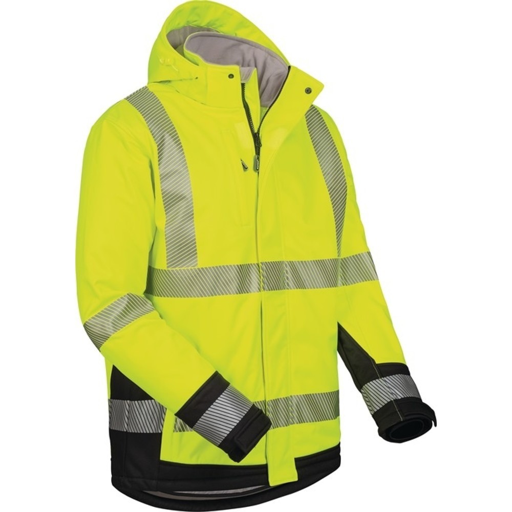 Produktabbildung Nr. 2: ELYSEE Warnschutz-Softshelljacke Melvin Gr.M