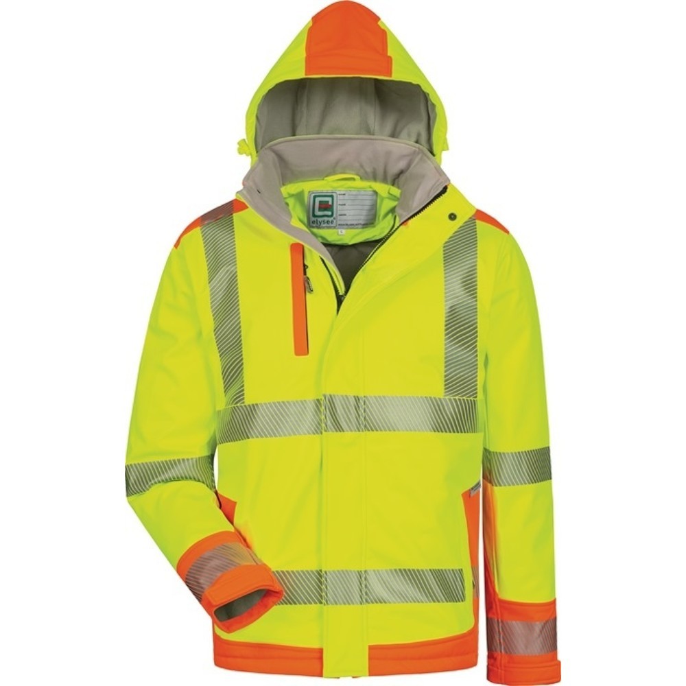 Produktabbildung: ELYSEE Warnschutzsoftshelljacke Rickmer Gr.S