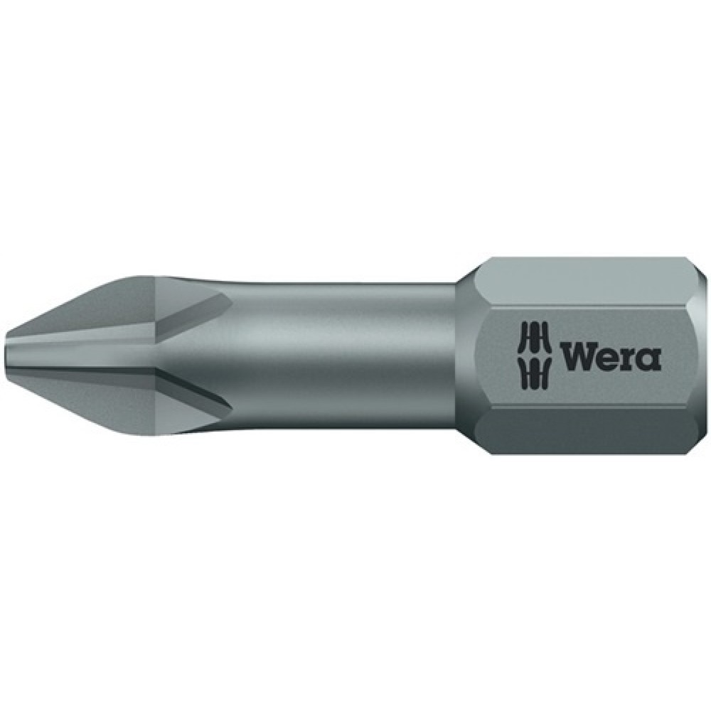 Illustration du produit: Embout 851/1 TZ 1/4 po. PH 2 longueur 25 mm zone de torsion, dur tenace WERA