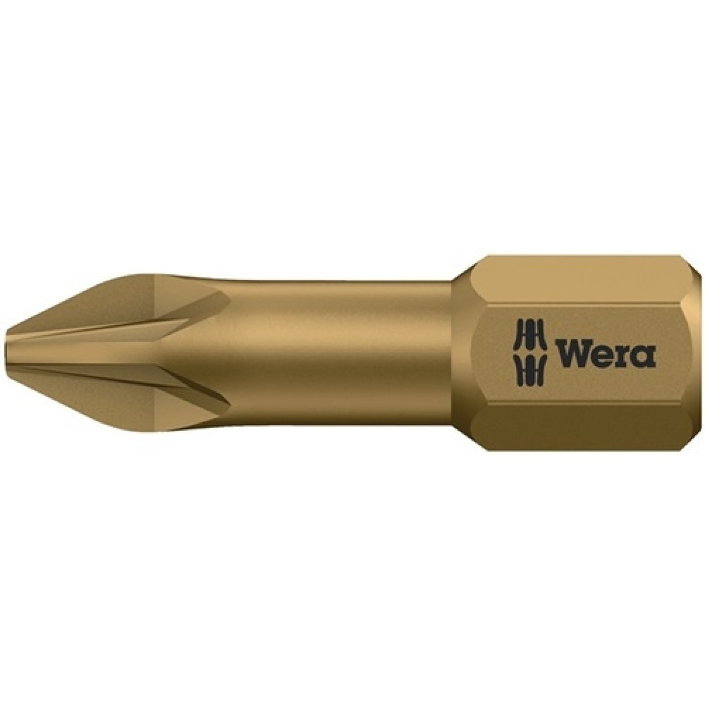 Illustration du produit: Embout 855/1 TH 1/4 po. PZD 2 longueur 25 mm zone de torsion, extra-dur WERA