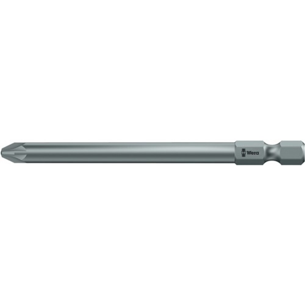 Illustration du produit: Embout 855/4 Z 1/4 po. PZD 1 longueur 127 mm tenace WERA
