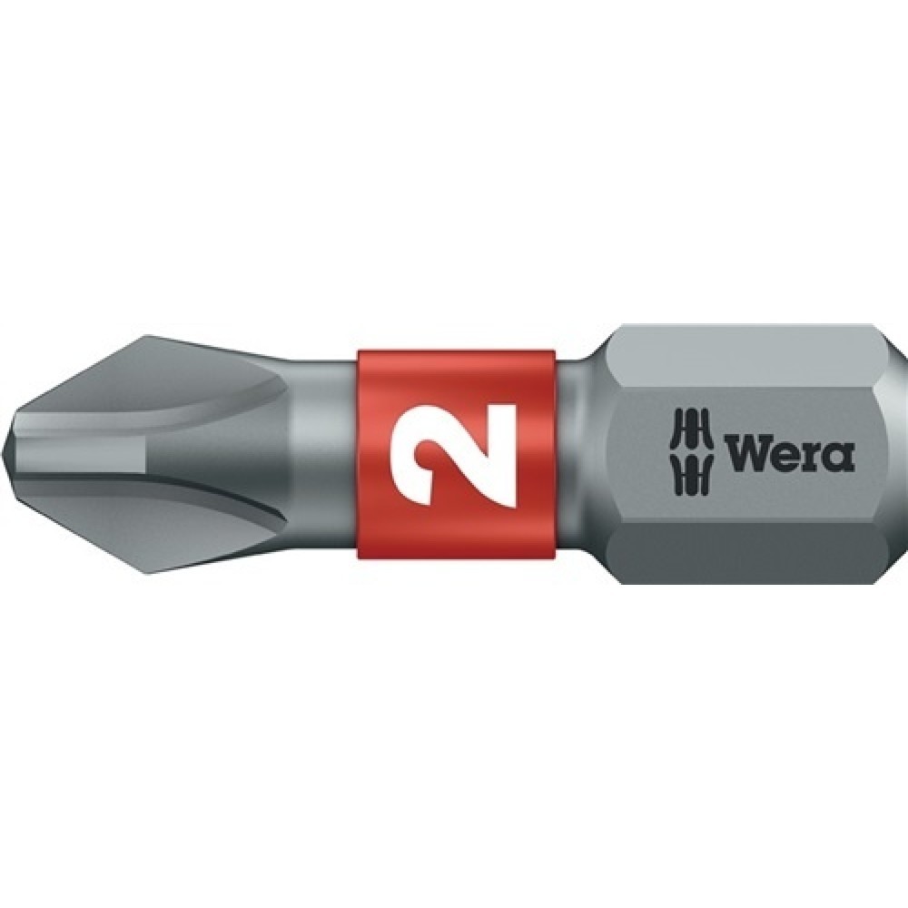 Illustration du produit: Embout 851/1 BTZ 1/4 po. PH 3 longueur 25 mm BiTorsion, dur tenace WERA