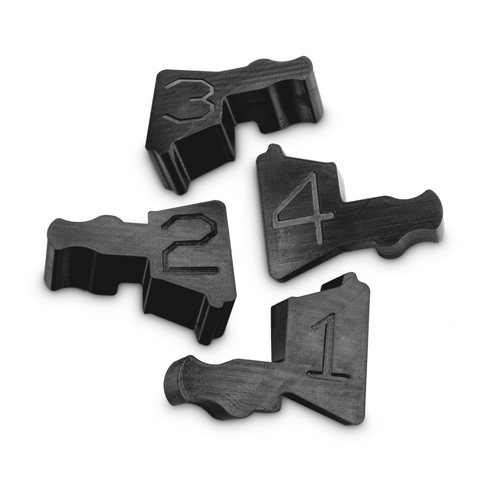 Illustration du produit: Ensemble d’adaptateurs pour passage de câbles Defender® MIDI 5 2D by Adam Hall