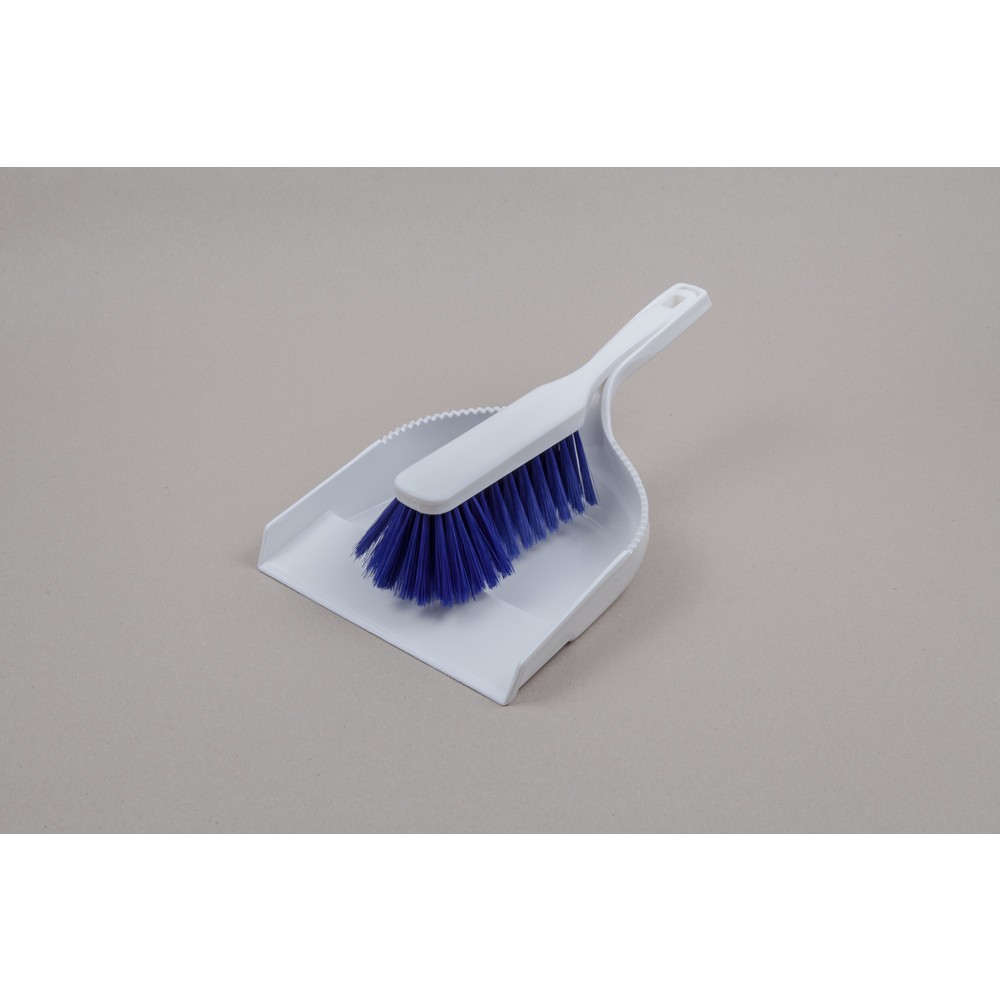 Produktabbildung Nr. 1: Ensemble de balayage hygiénique, plastique, poils en polyester 0,25, moyen, bleu