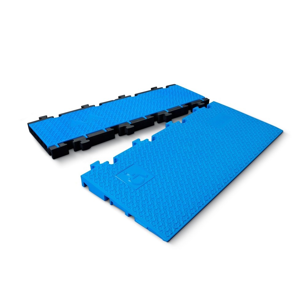 Produktabbildung Nr. 5: Ensemble de rampes d’accès avec passage de câbles Defender® MIDI 5 2D by Adam Hall, bleu