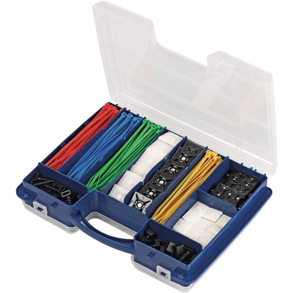 Illustration du produit: Set de colliers de câblage 304 pièces polyamide