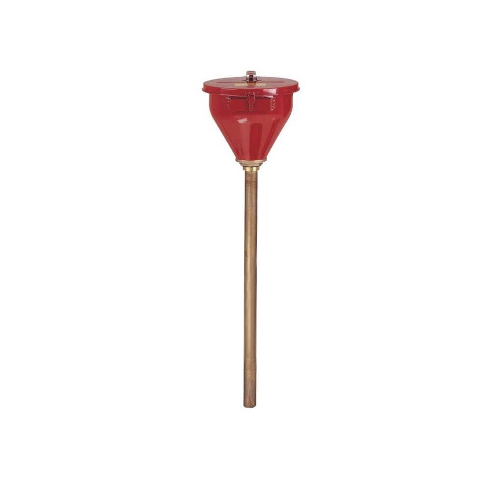 Illustration du produit: Entonnoir de sécurité pour fût Justrite, pare-flamme 810 mm, rouge