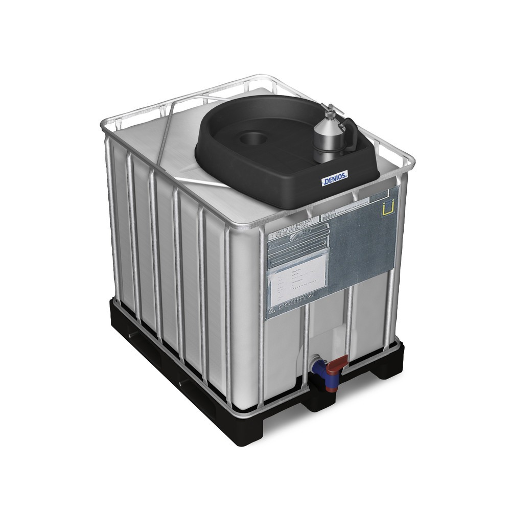Illustration du produit: Entonnoir pour IBC, H x l x p 200 x 690 x 820 mm, volume 30 l