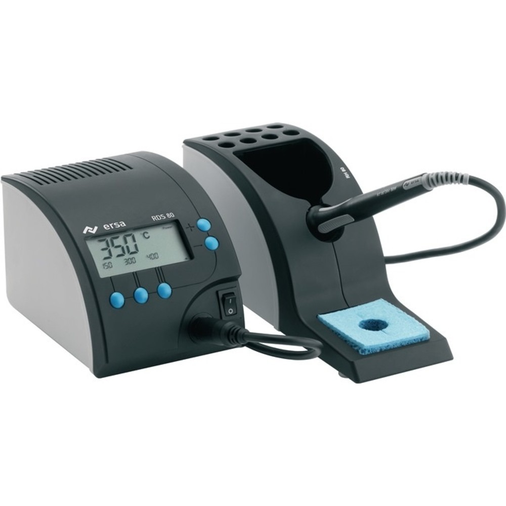 Illustration du produit: ERSA Lötstation RDS 80, 80 W, 150 - 450 °C, Anheizzeit ca. 40 s