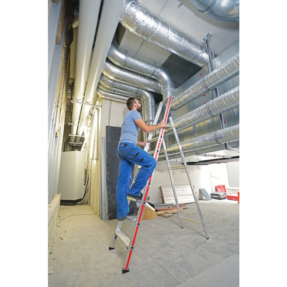Produktabbildung Nr. 10: Escabeau à marches industriel HYMER, unilatéral, hauteur de 0,93 m