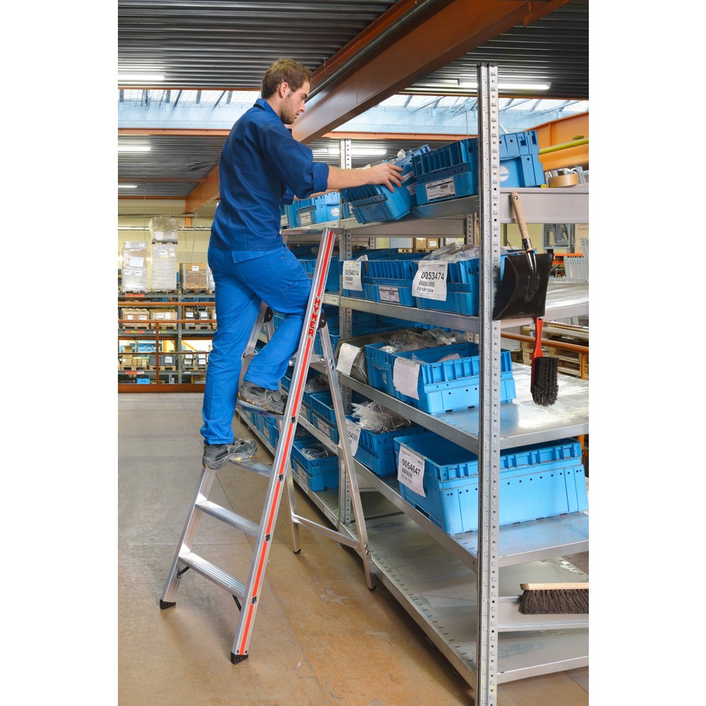 Produktabbildung Nr. 12: Escabeau à marches industriel HYMER, unilatéral, hauteur de 0,93 m