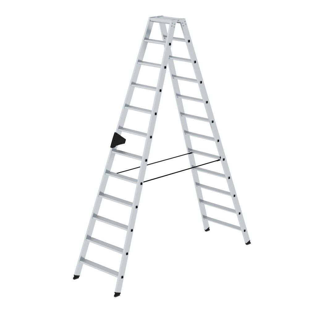 Produktabbildung Nr. 1: Escabeau, 2 côtés piétonnant, 2 x 12 marches