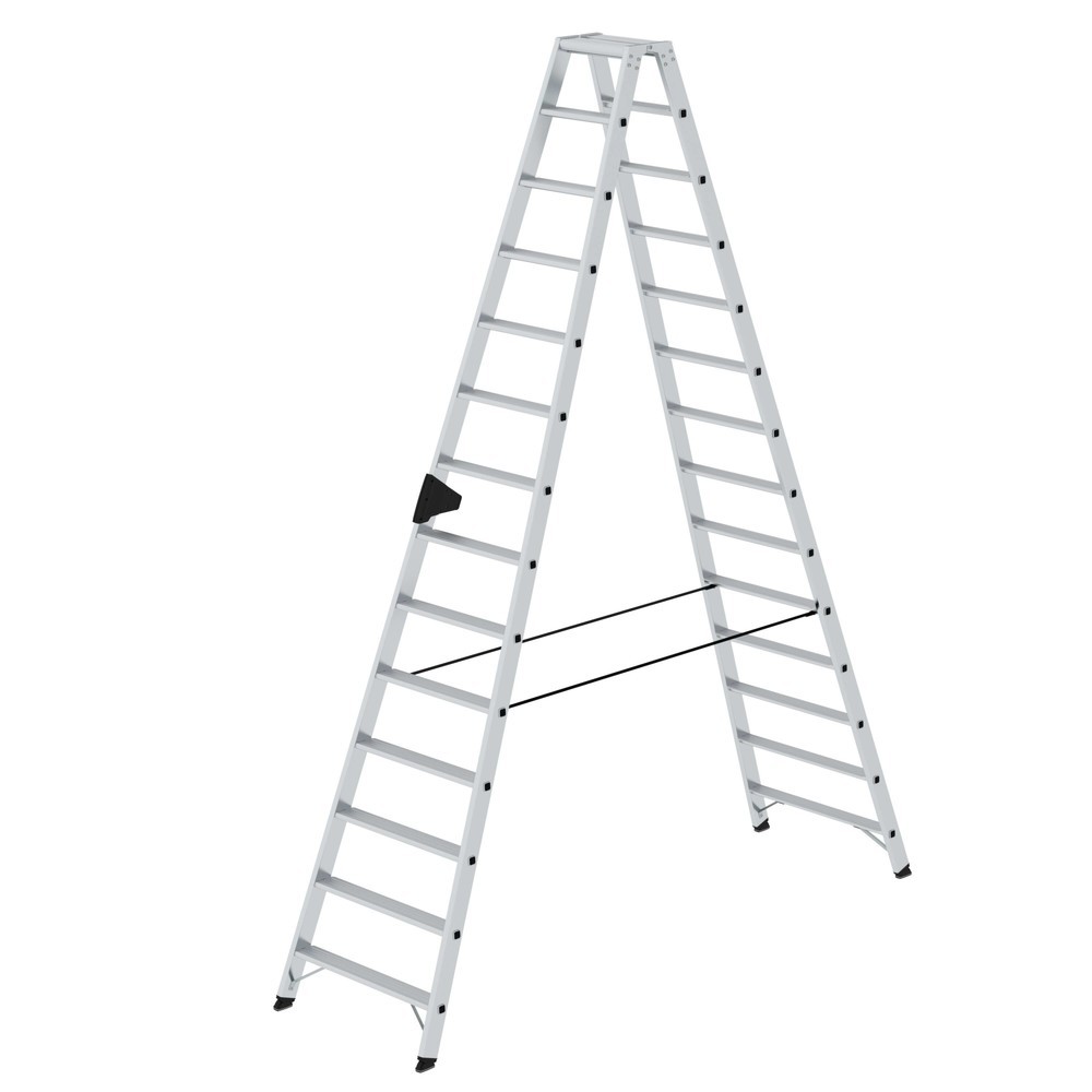 Produktabbildung Nr. 1: Escabeau, 2 côtés piétonnant, 2 x 14 marches