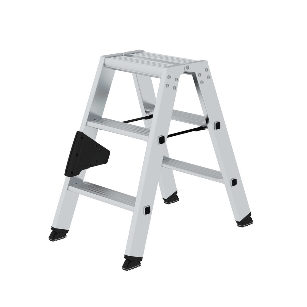 Produktabbildung Nr. 1: Escabeau, 2 côtés piétonnant, 2 x 3 marches