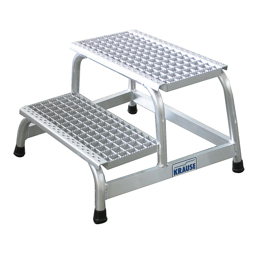 Produktabbildung Nr. 1: Escabeau de montage KRAUSE® avec marches grillagées, hauteur déployée 0,40 m
