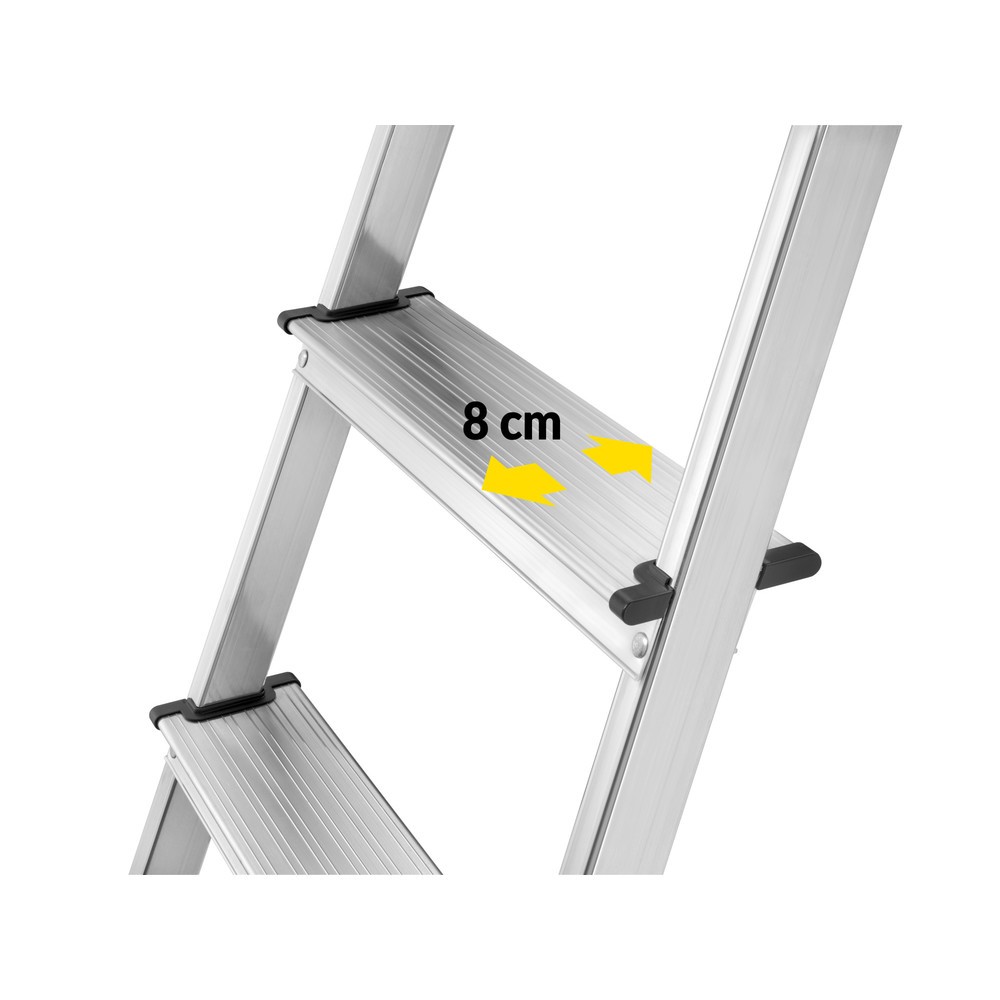 Produktabbildung Nr. 3: Escabeau double à marches Hailo StandardLine, hauteur de travail 0,85 m