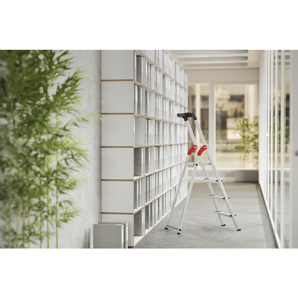 Produktabbildung Nr. 8: Escabeau double à marches Hailo StandardLine, hauteur de travail 0,85 m