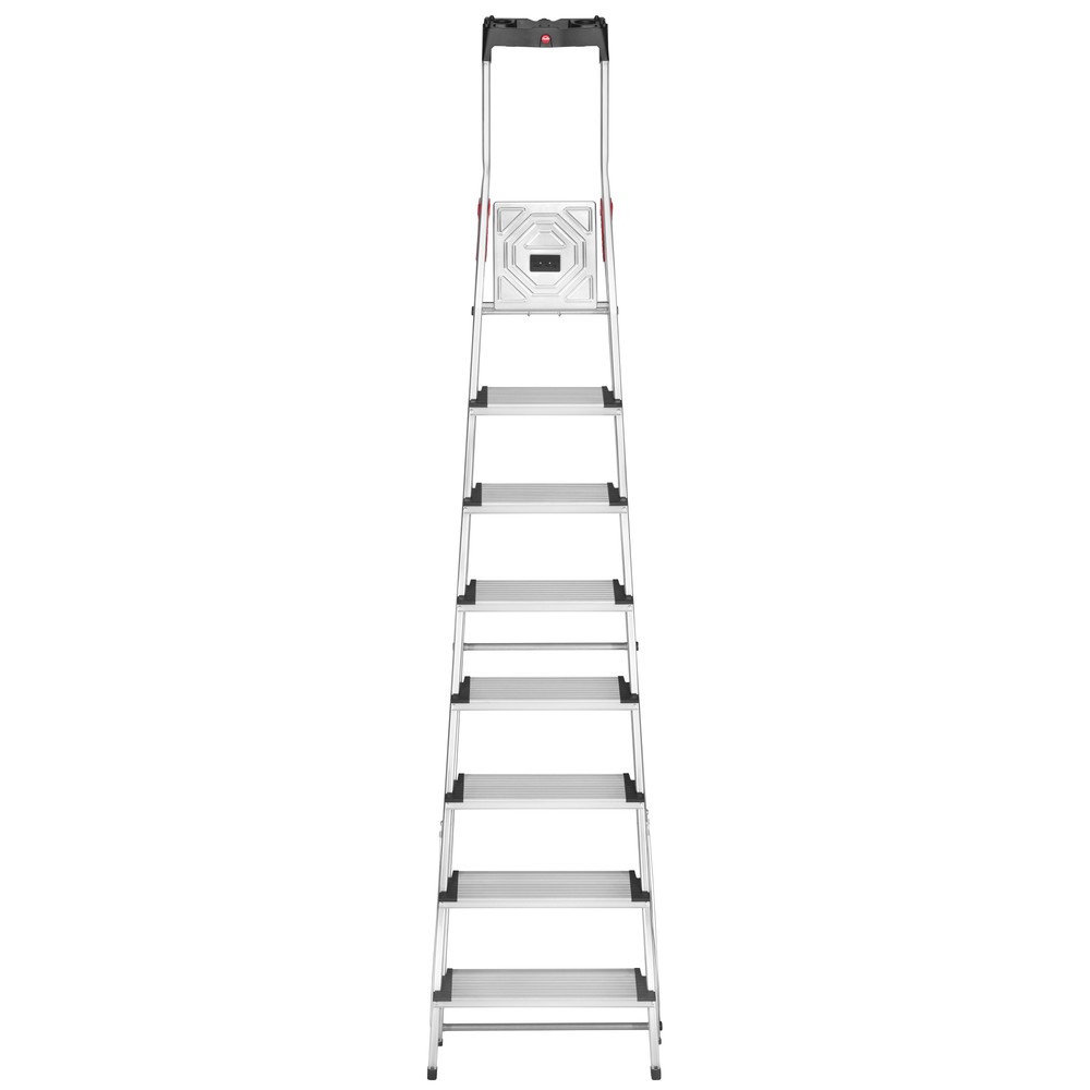 N° de l'image du produit 7 : Escabeau double à marches Hailo ComfortLine, hauteur de travail 1,72 m