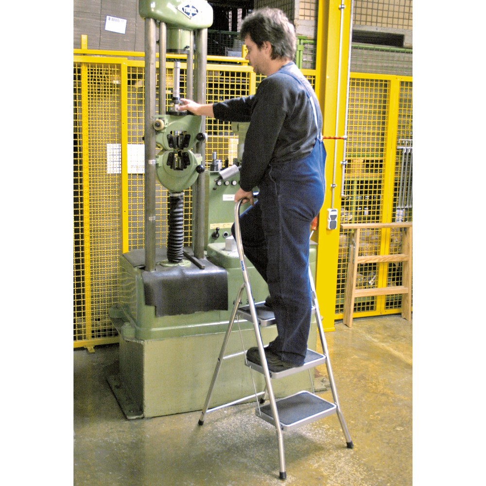 Produktabbildung Nr. 6: Escabeau pliant de sécurité KRAUSE® avec arceau haut, hauteur déployée 0,50 m