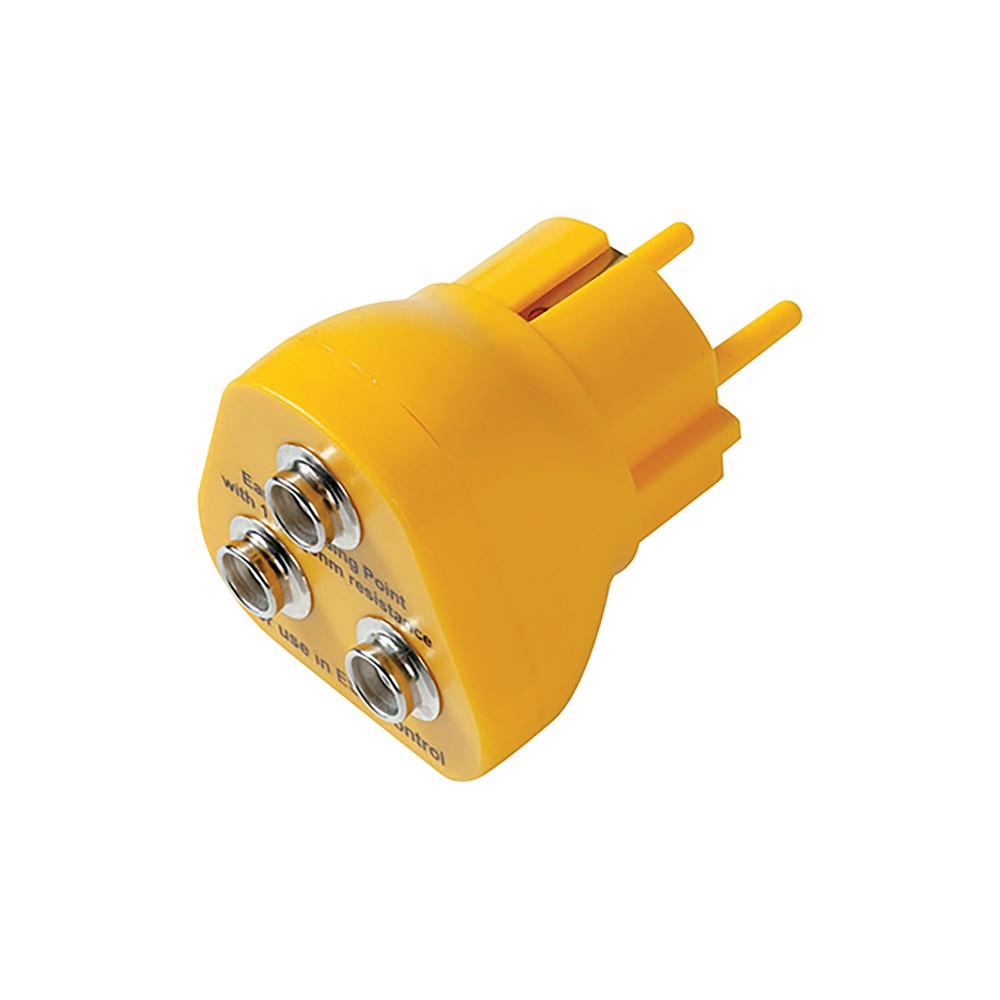 Produktabbildung: ESD-Erdungsstecker für NoTrax Arbeitsplatzmatten Anti-Stat POP™/High Tech POP™