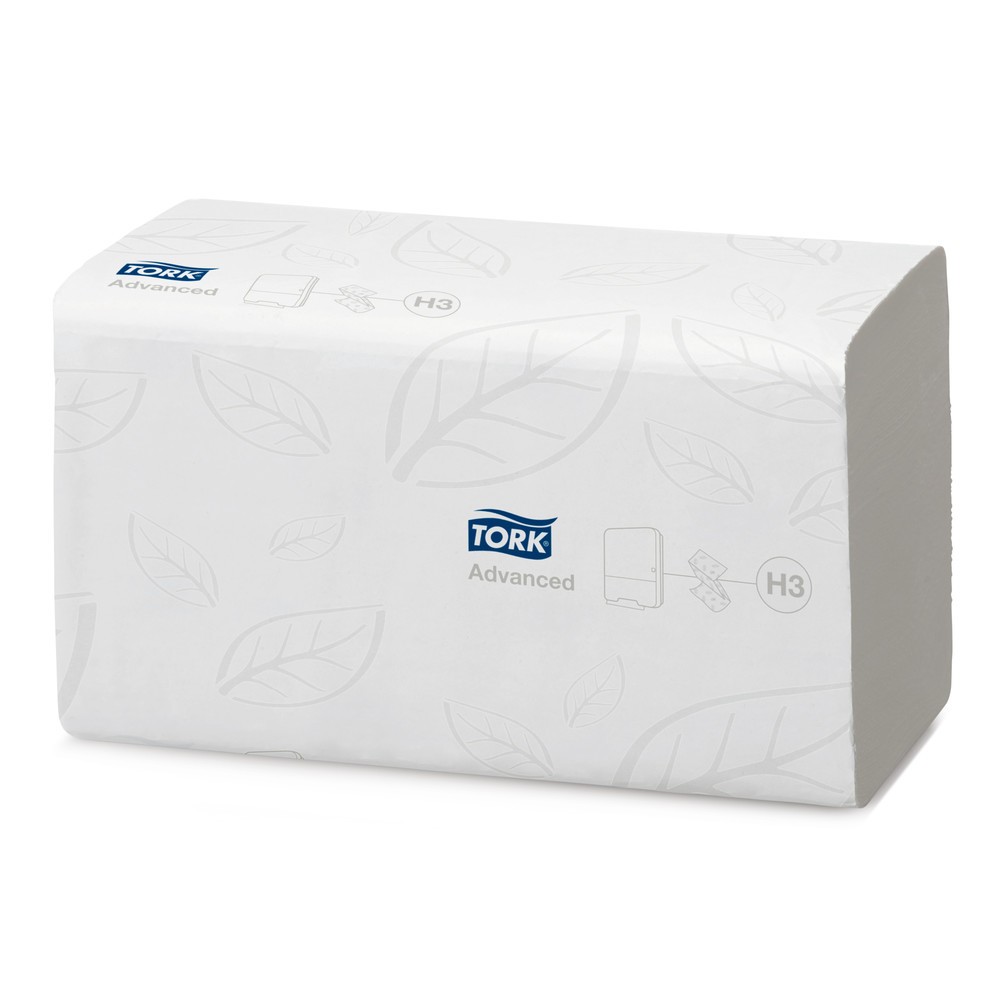 Illustration du produit: Essuie-mains TORK® Advanced, pliés en zigzag, blanc