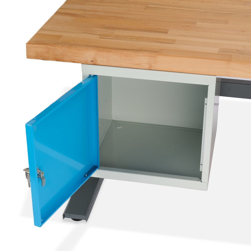 Produktabbildung Nr. 11: Établi électriquement réglable en hauteur e-Adjust Steinbock®, avec caisson sous plateau, H x l x p 700-1 170 x 2 000 x 750 mm, capacité de charge 350 kg