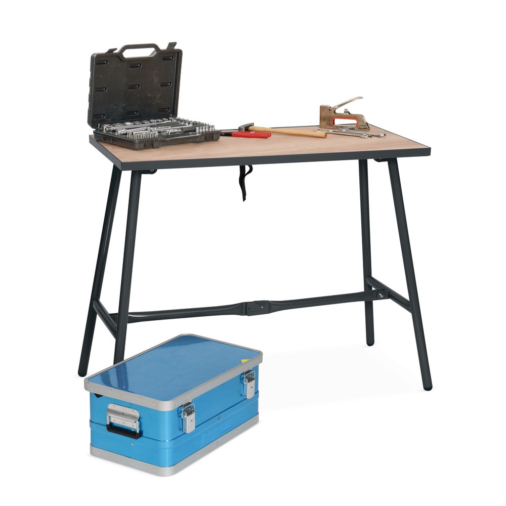 Produktabbildung Nr. 4: Établi rabattable BASIC, capacité de charge de 150 kg, H x l x P 840 x 1 005 x 506 mm