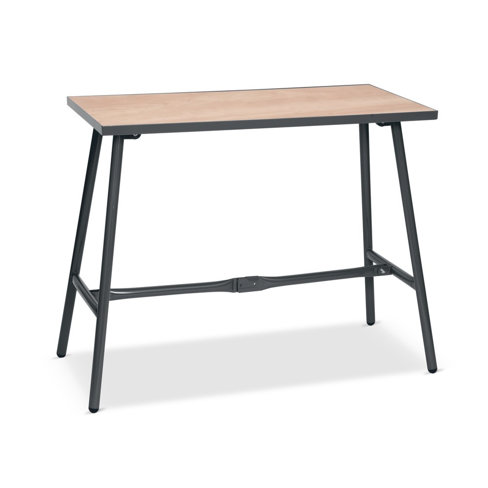 Illustration du produit: Établi rabattable BASIC, capacité de charge de 150 kg, H x l x P 840 x 1 005 x 506 mm