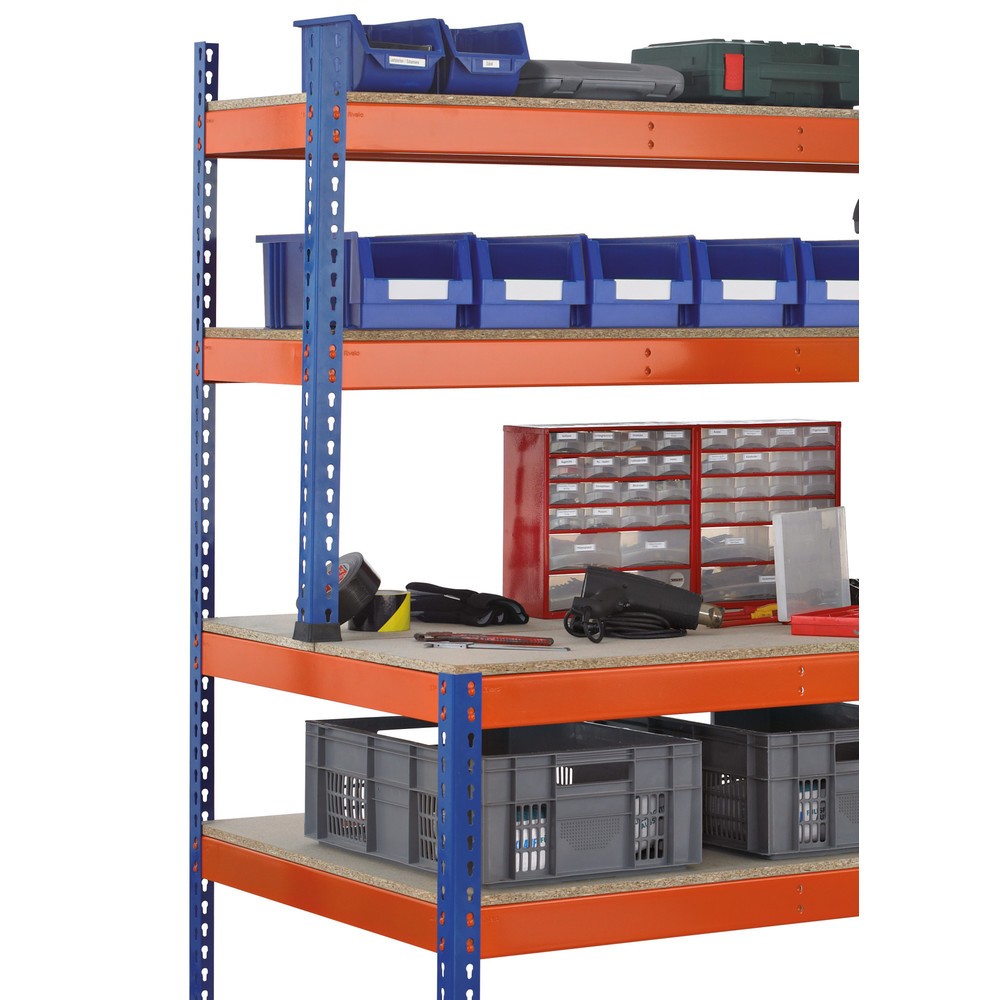 Produktabbildung Nr. 2: Établi SCHULTE avec structure, charge par tablette 320 kg, HxlxP 1 981 / 990 x 1 536 x 763/316 mm