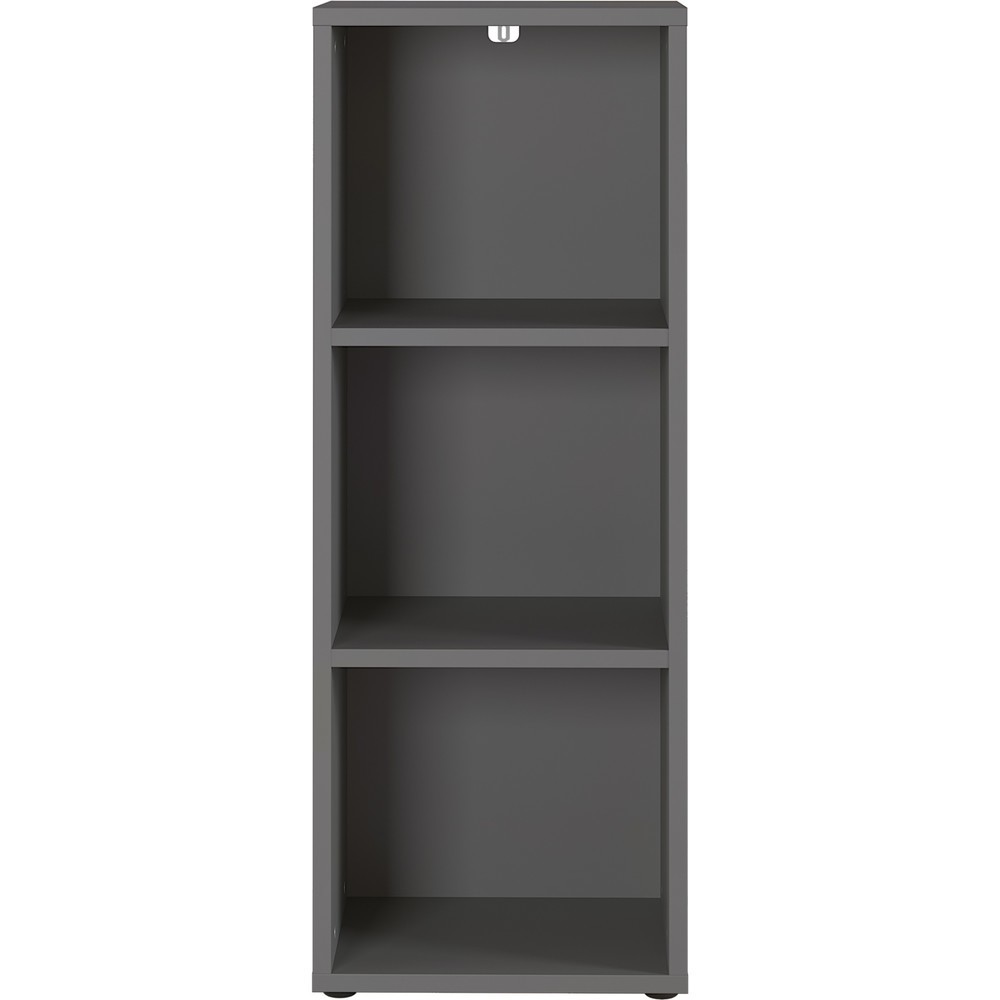 Produktabbildung Nr. 2: Étagère à dossiers AGENDA, 3 compartiments, hauteur 1 200 mm, largeur 450 mm, graphite