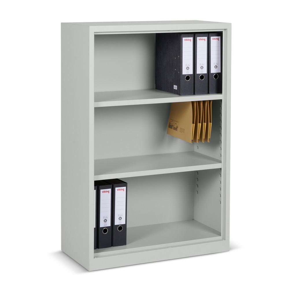 Produktabbildung Nr. 2: Étagère à dossiers avec serrure à cylindre à pêne tournant, 3 hauteurs de classeur, HxlxP 1 200 x 800 x 380 mm