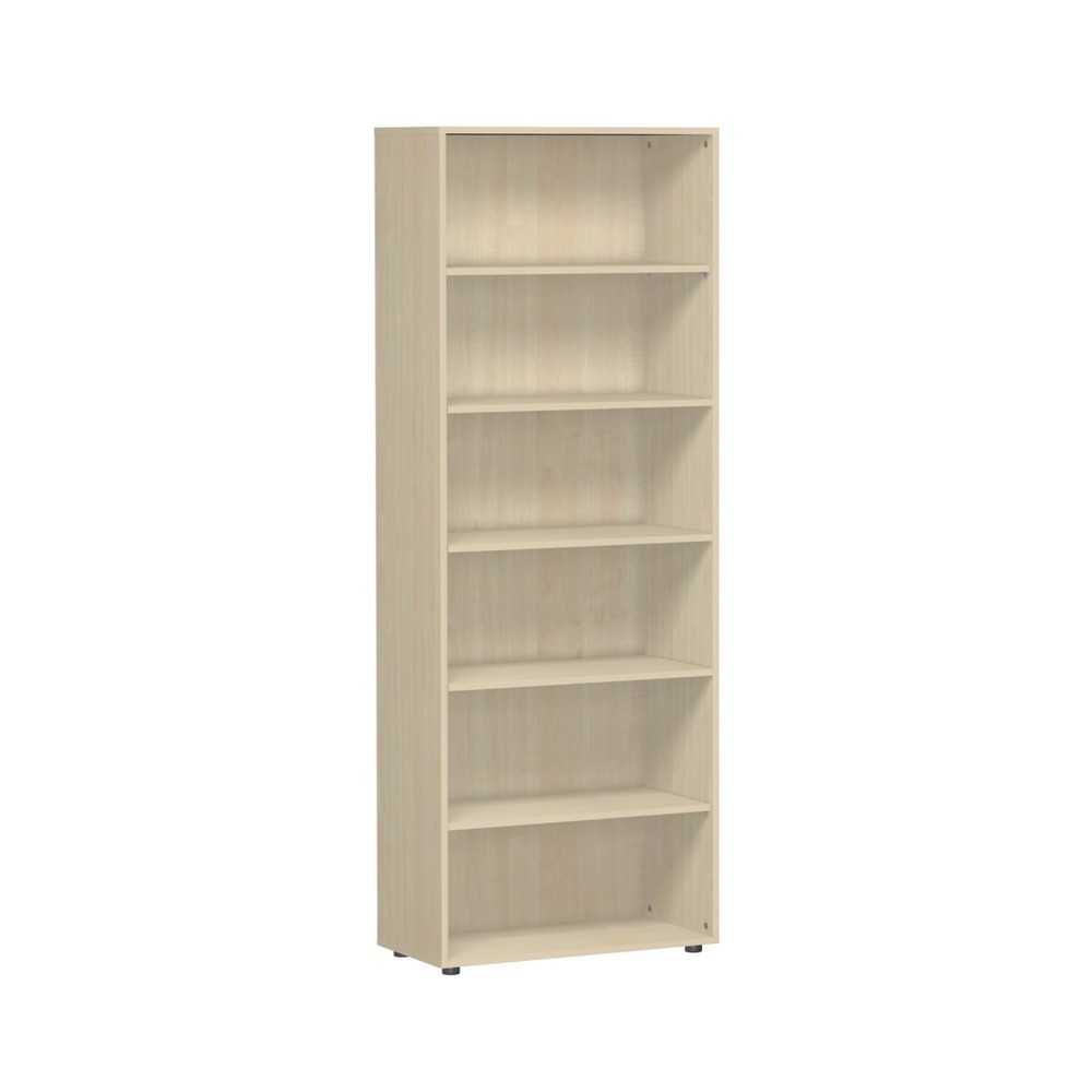 Illustration du produit: Étagère à dossiers Lissabon, 6 hauteurs de classeurs, largeur 800 mm, érable