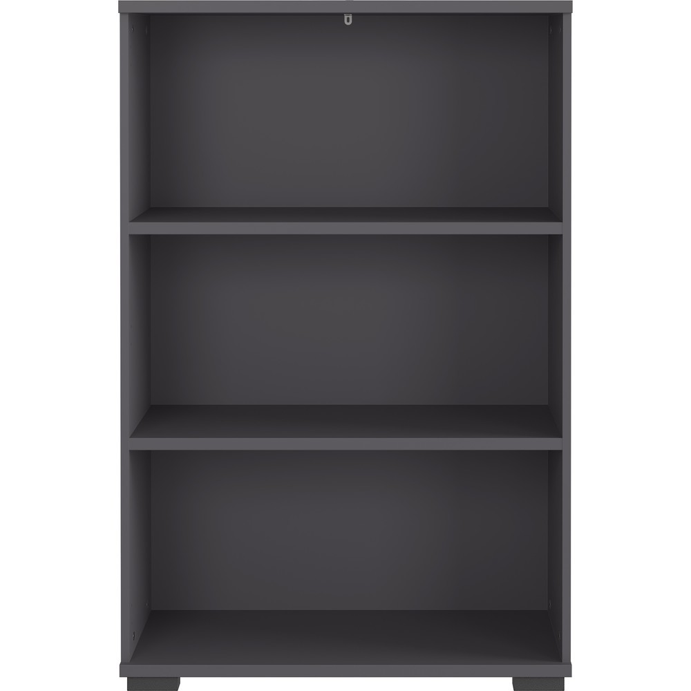 Produktabbildung Nr. 2: Étagère à dossiers PROFI, 3 compartiments, hauteur 1 230 mm, largeur 800 mm, graphite