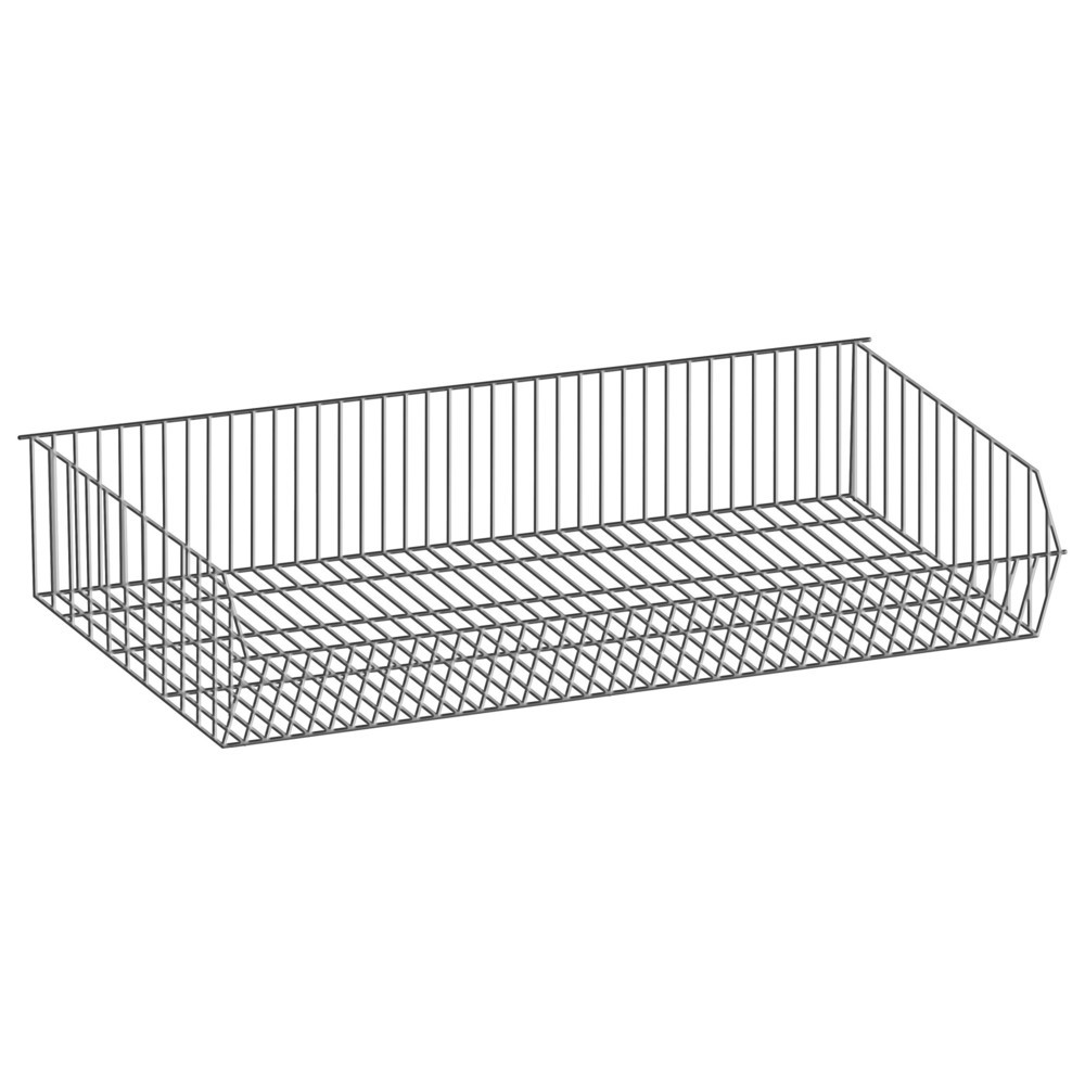 Produktabbildung Nr. 1: Étagère à paniers pour rayonnage à tablettes SCHULTE avec paniers à mailles grossières, lxP 1000 x 500 mm