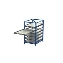 Produktabbildung Nr. 2: Rayonnage extractible, 6 tiroirs