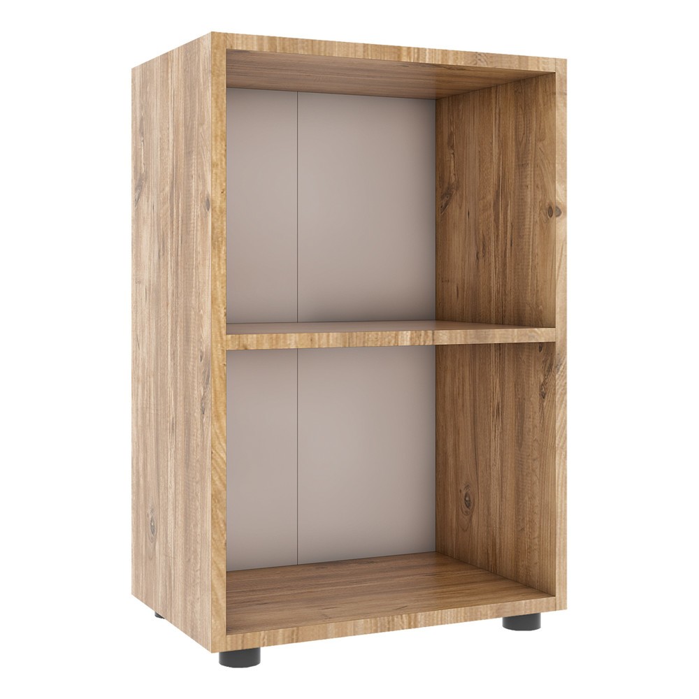 Produktabbildung Nr. 3: Étagère Ulas 2 compartiments, chêne miel
