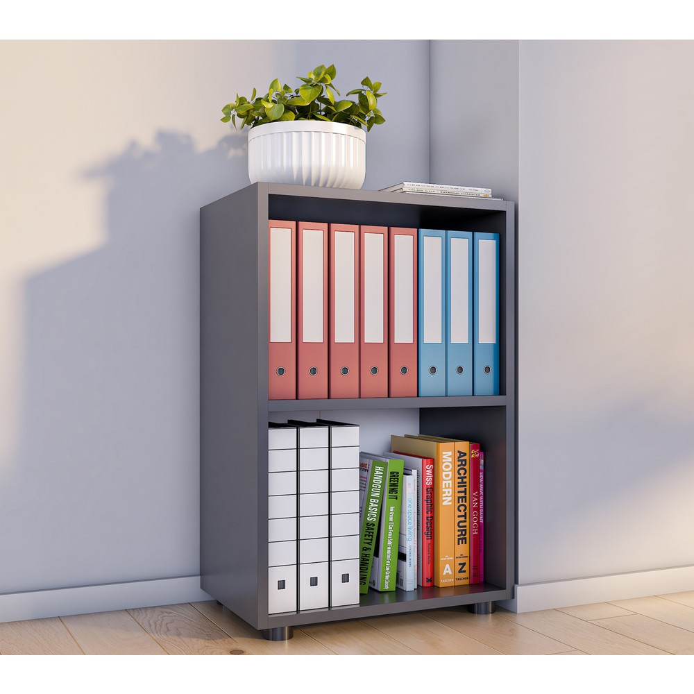 Produktabbildung Nr. 3: Étagère Ulas 2 compartiments, anthracite