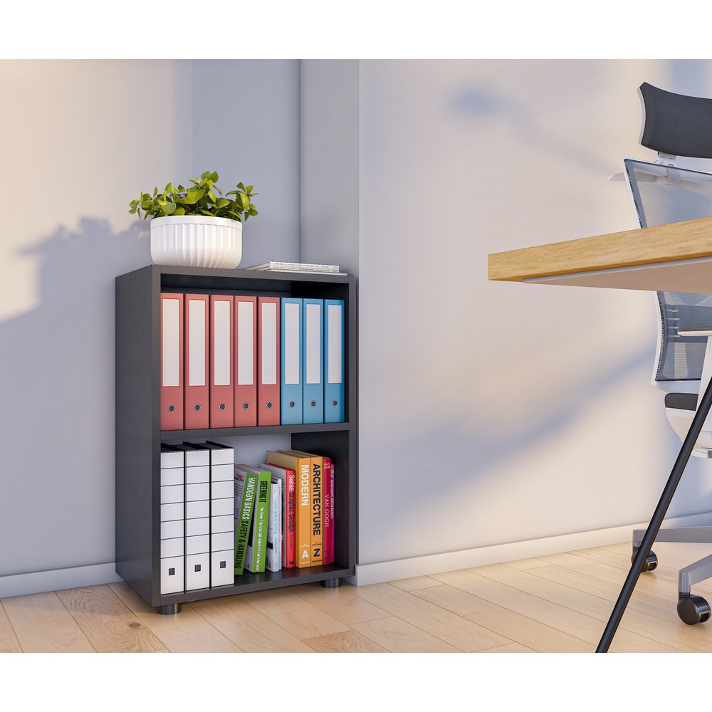 Produktabbildung Nr. 4: Étagère Ulas 2 compartiments, anthracite