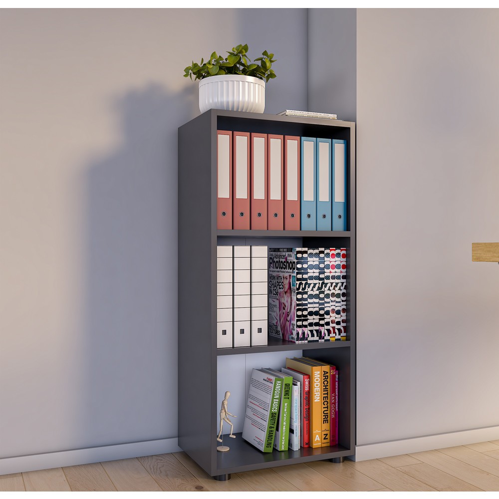 Produktabbildung Nr. 3: Étagère Ulas 3 compartiments, anthracite