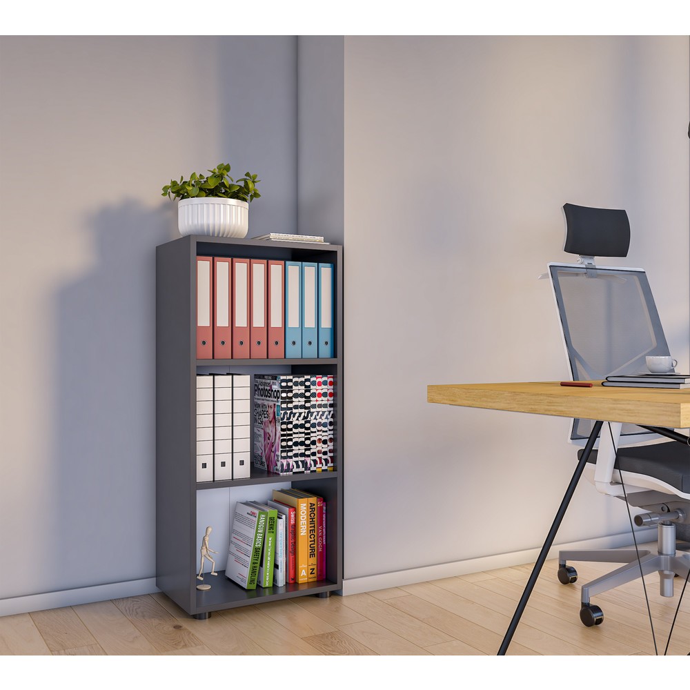 Produktabbildung Nr. 4: Étagère Ulas 3 compartiments, anthracite