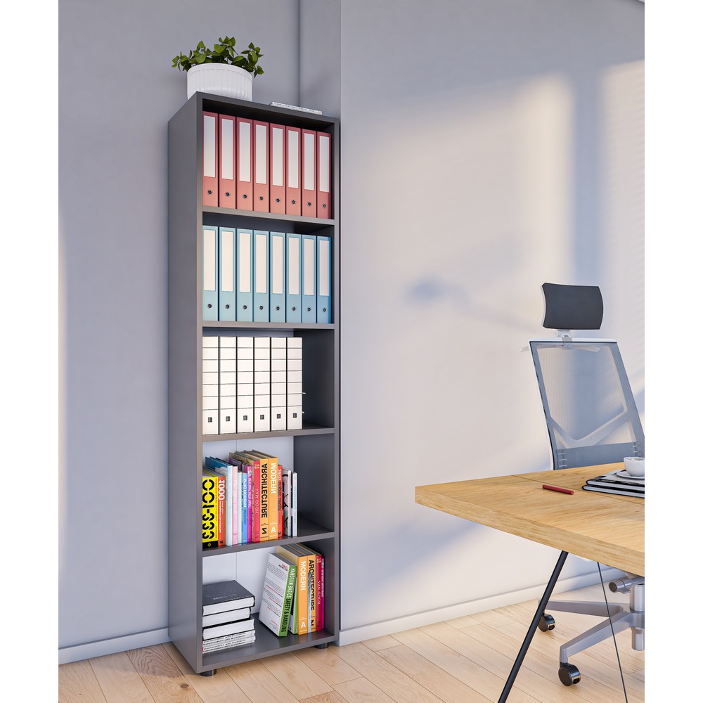 Produktabbildung Nr. 3: Étagère Ulas 5 compartiments, anthracite