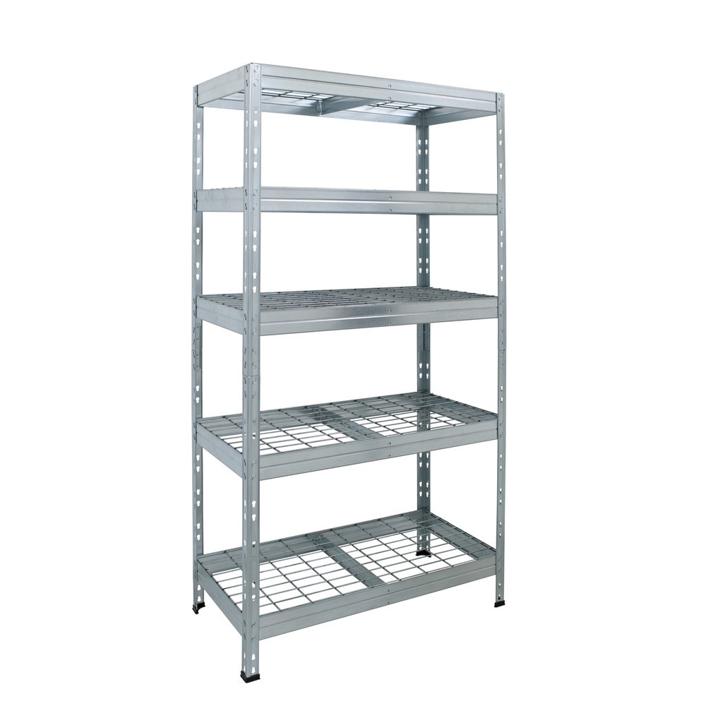 Produktabbildung Nr. 1: Rayonnage grande portée d'extérieur avec fonds grillagés, H x l x P 1 800 x 900 x 450 mm