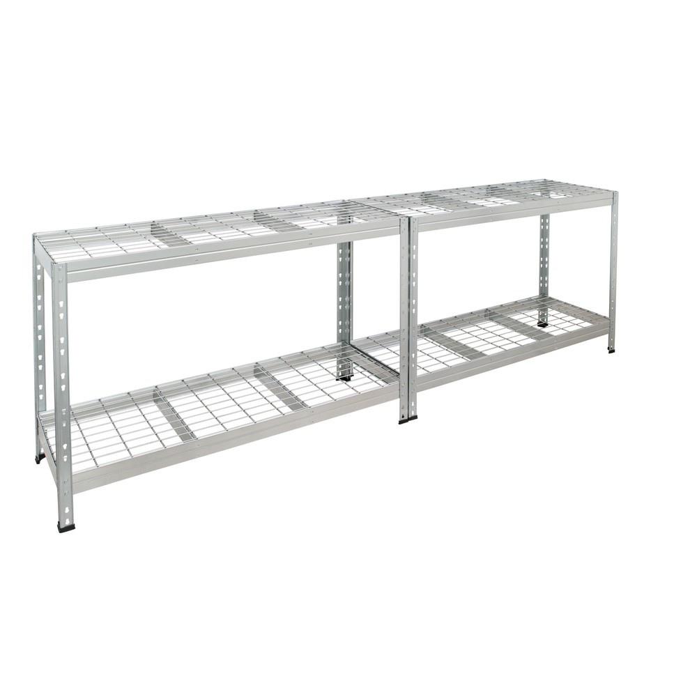 Produktabbildung Nr. 4: Étagère extérieure à grande portée avec étagères en grille, HxLxP 1800 x 1500 x 600 mm